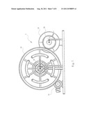 GRAVITY-ASSISTED ROTATIONAL MECHANISM AND GENERATOR DEVICE COOPERATING     THEREWITH diagram and image