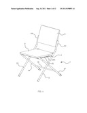 FOLDABLE CHAIR diagram and image