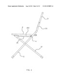 FOLDABLE CHAIR diagram and image