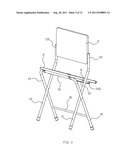 FOLDABLE CHAIR diagram and image