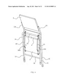 FOLDABLE CHAIR diagram and image