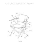 FOLDABLE CHAIR diagram and image