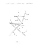 FOLDABLE CHAIR diagram and image