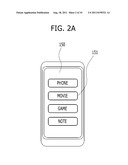 APPARATUS FOR PROVIDING SELF-MORPHABLE HAPTIC AND VISUAL INFORMATION AND     METHOD THEREOF diagram and image