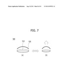 APPARATUS FOR PROVIDING SELF-MORPHABLE HAPTIC AND VISUAL INFORMATION AND     METHOD THEREOF diagram and image