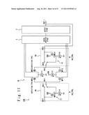 Differential amplifier architecture adapted to input level conversion diagram and image