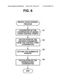 BEZIER CURVE DRAWING DEVICE, BEZIER CURVE DRAWING METHOD, AND RECORDING     MEDIUM diagram and image