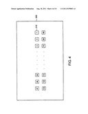 Semiconductor device with a selection circuit selecting a specific pad diagram and image