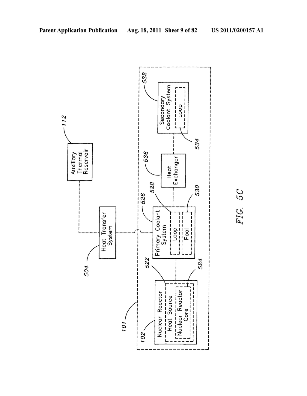 Method, system, and apparatus for the thermal storage of nuclear reactor     generated energy - diagram, schematic, and image 10