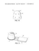 SEALING ADAPTER FOR A BEVERAGE EXTRACTION SYSTEM SUITABLE FOR PREPARING A     BEVERAGE FROM CARTRIDGES diagram and image