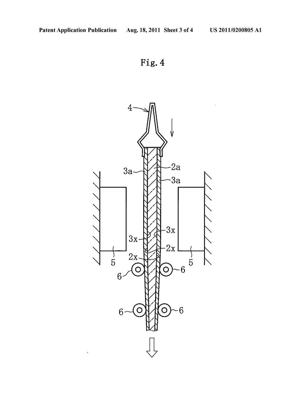 REINFORCED PLATE GLASS AND METHOD FOR MANUFACTURING THE SAME - diagram, schematic, and image 04