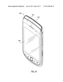 PORTABLE ELECTRONIC DEVICE WITH UPPER HOUSING AND COVER PLATE THEREFOR diagram and image