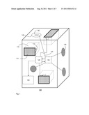 CONTAINER AND ELECTRONIC GAME SYSTEM COMPRISING SUCH CONTAINER diagram and image