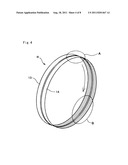 ELEMENT FOR DRIVING BELT AND DRIVING BELT diagram and image