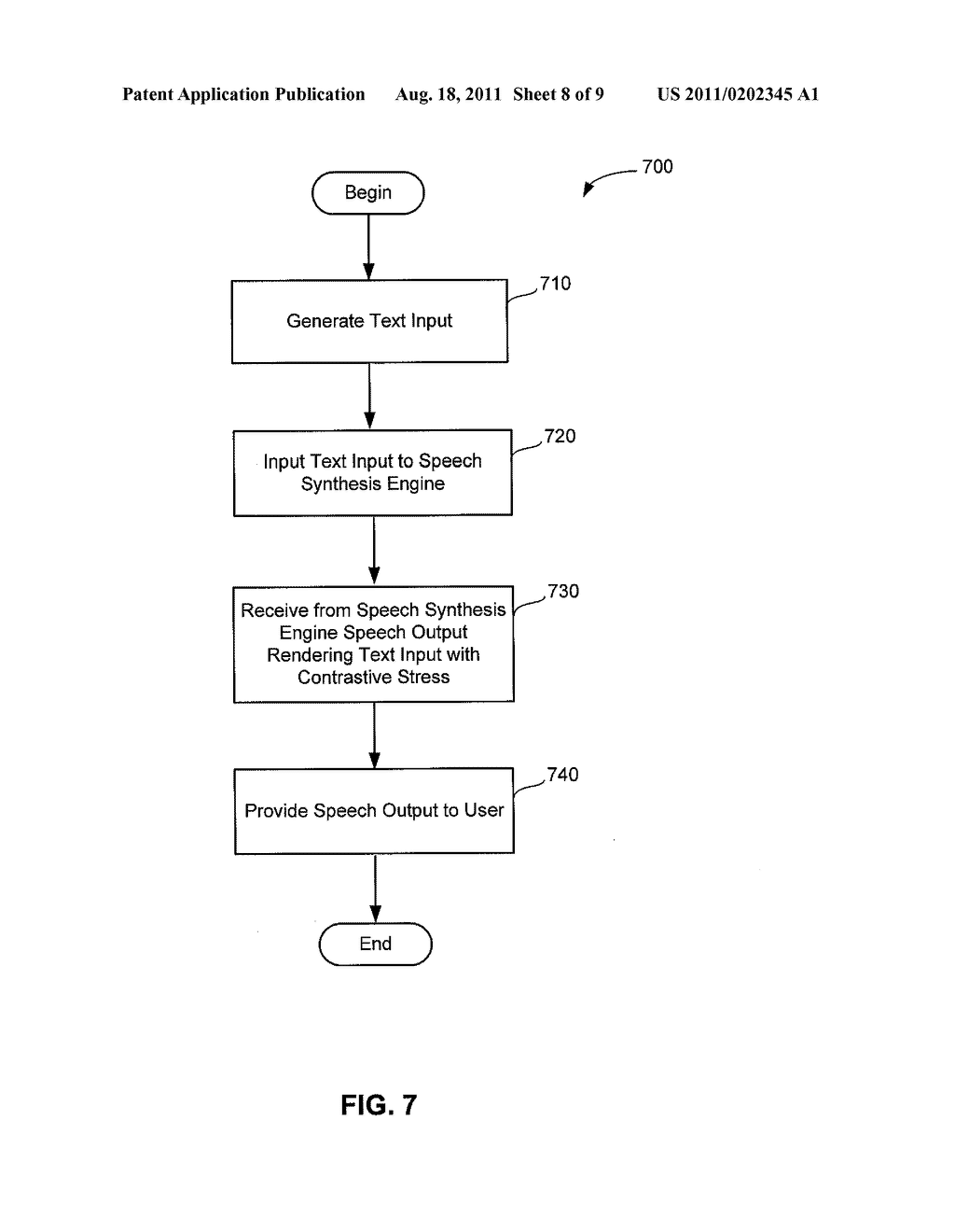 METHOD AND APPARATUS FOR GENERATING SYNTHETIC SPEECH WITH CONTRASTIVE     STRESS - diagram, schematic, and image 09