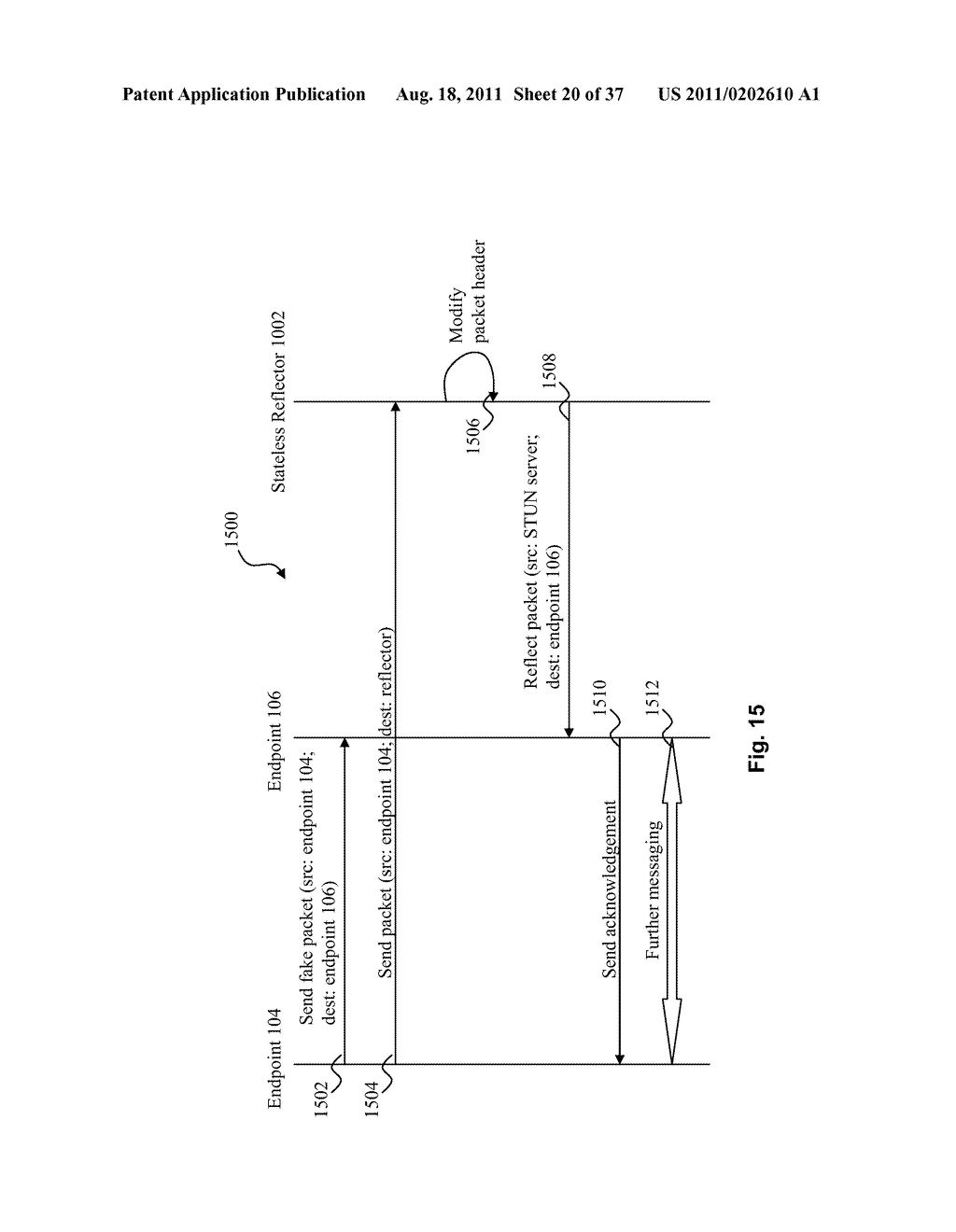 SYSTEM AND METHOD FOR SIGNALING AND DATA TUNNELING IN A PEER-TO-PEER     ENVIRONMENT - diagram, schematic, and image 21