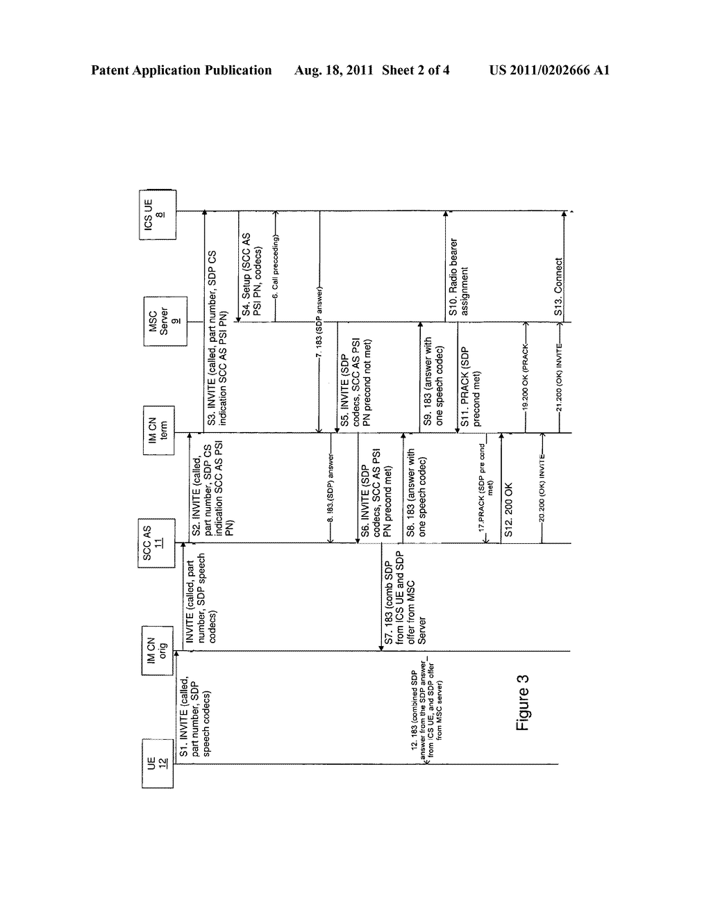 SESSION ESTABLISHMENT IN A COMMUNICATION NETWORK - diagram, schematic, and image 03
