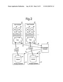 METHOD AND INTERFACE FOR ALLOCATING STORAGE CAPACITIES TO PLURAL POOLS diagram and image