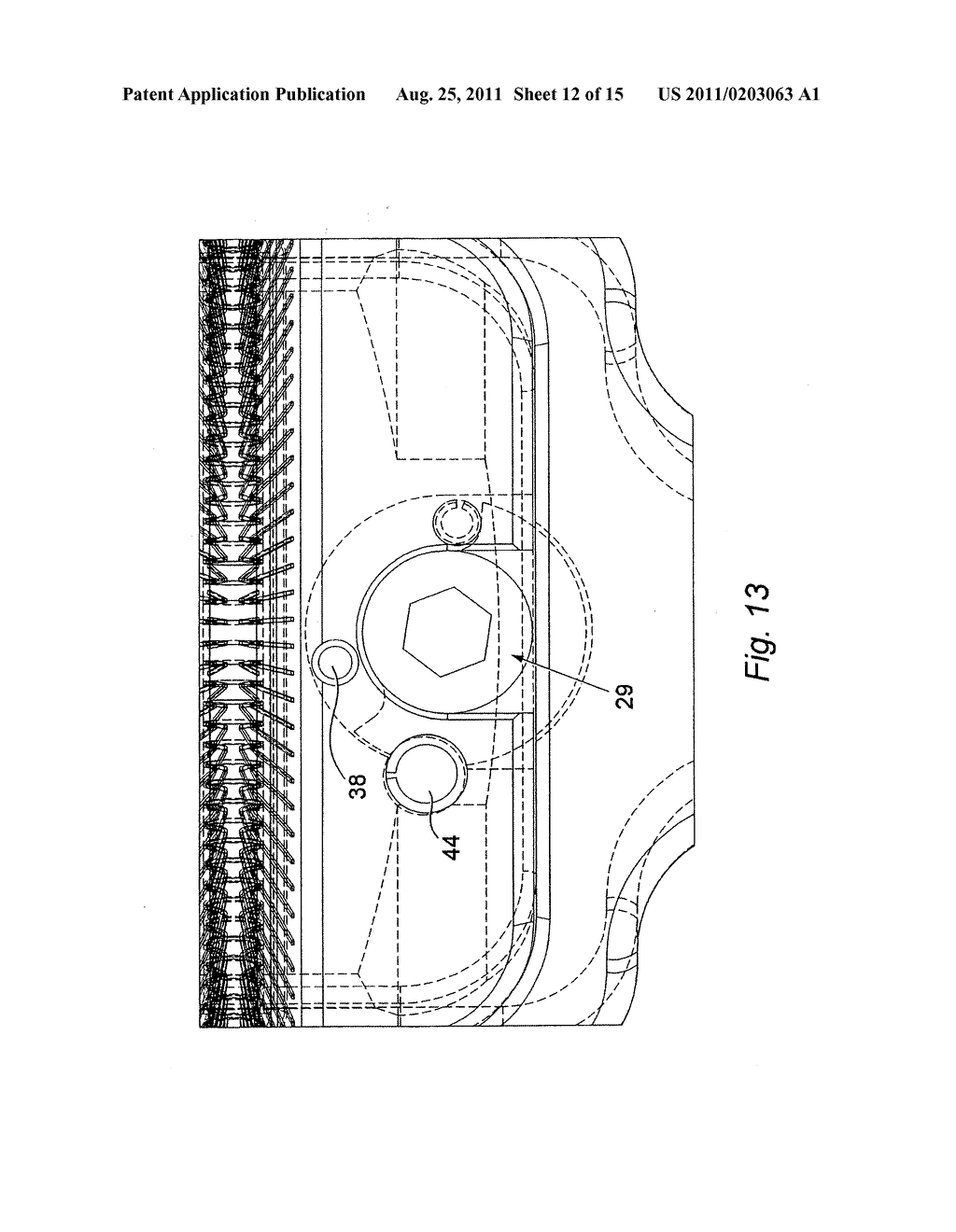 WORK STRING MOUNTED CLEANING TOOL AND ASSEMBLY METHOD - diagram, schematic, and image 13