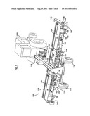 Windrow merging apparatus diagram and image