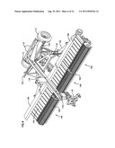 Windrow merging apparatus diagram and image