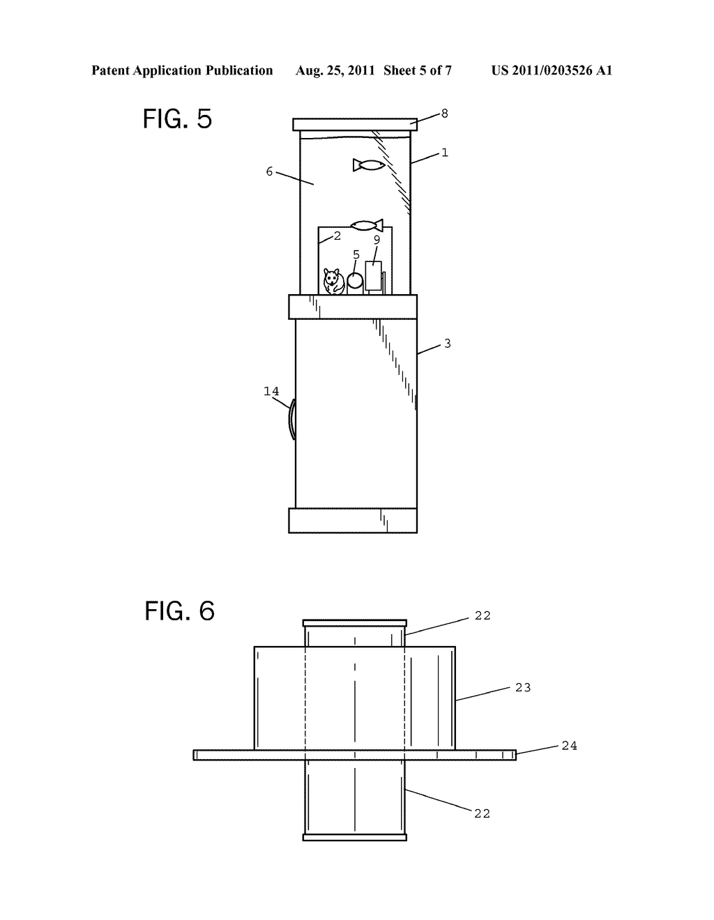 Integrated Aquarium and Small Animal Exhibit - diagram, schematic, and image 06