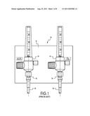 Medical air tubing connection system diagram and image