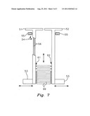 Apparatus for separating stacked pallets diagram and image