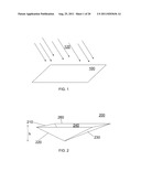 SOLAR PANELS FOR RECEIVING SCATTERED LIGHT diagram and image