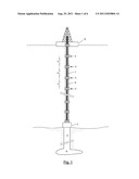 RISER SECTION CONNECTOR WITH FLANGES, INTERNAL LOCKING RING AND EXTERNAL     LOCKING COLLAR diagram and image