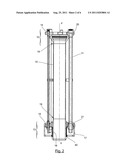 RISER SECTION CONNECTOR WITH FLANGES, INTERNAL LOCKING RING AND EXTERNAL     LOCKING COLLAR diagram and image