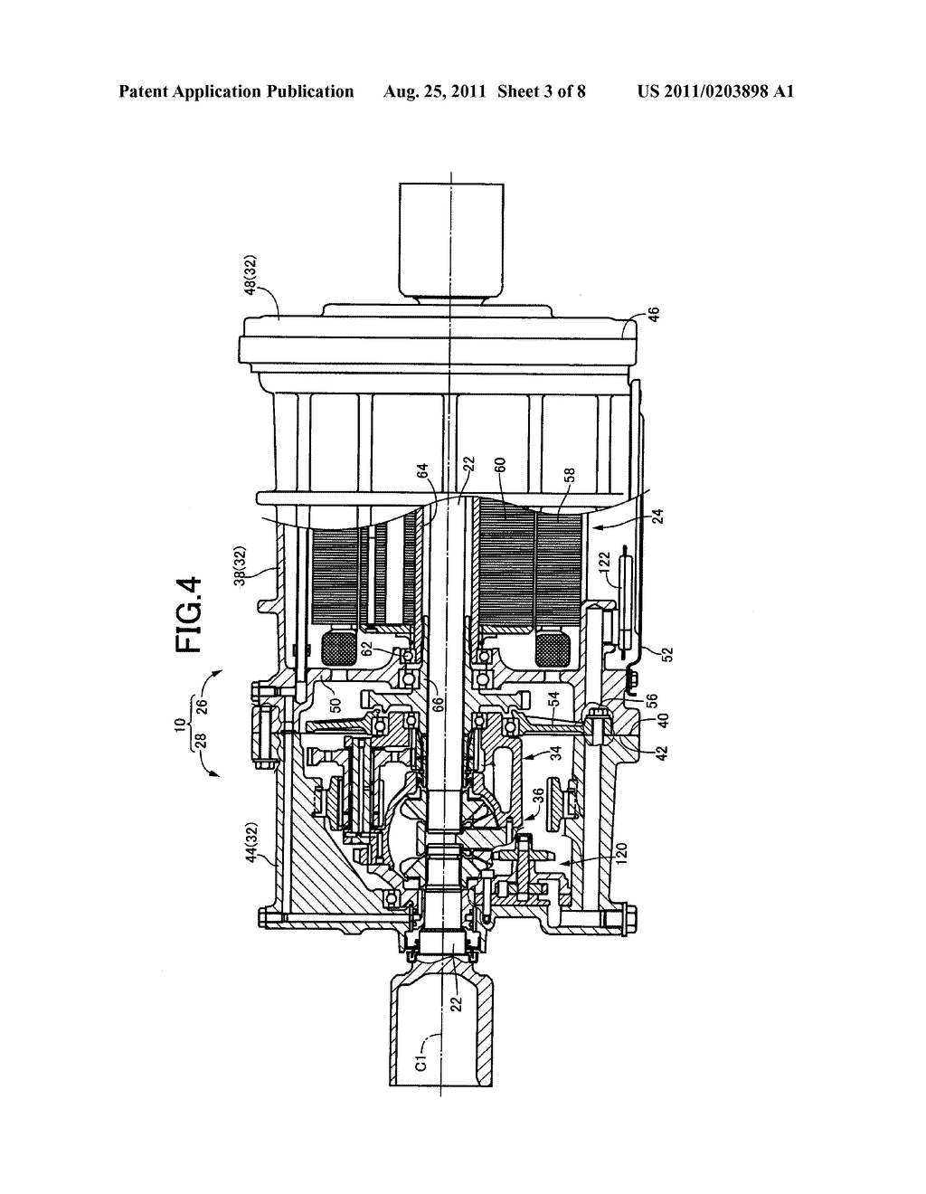 VEHICLE POWER TRANSMISSION DEVICE - diagram, schematic, and image 04