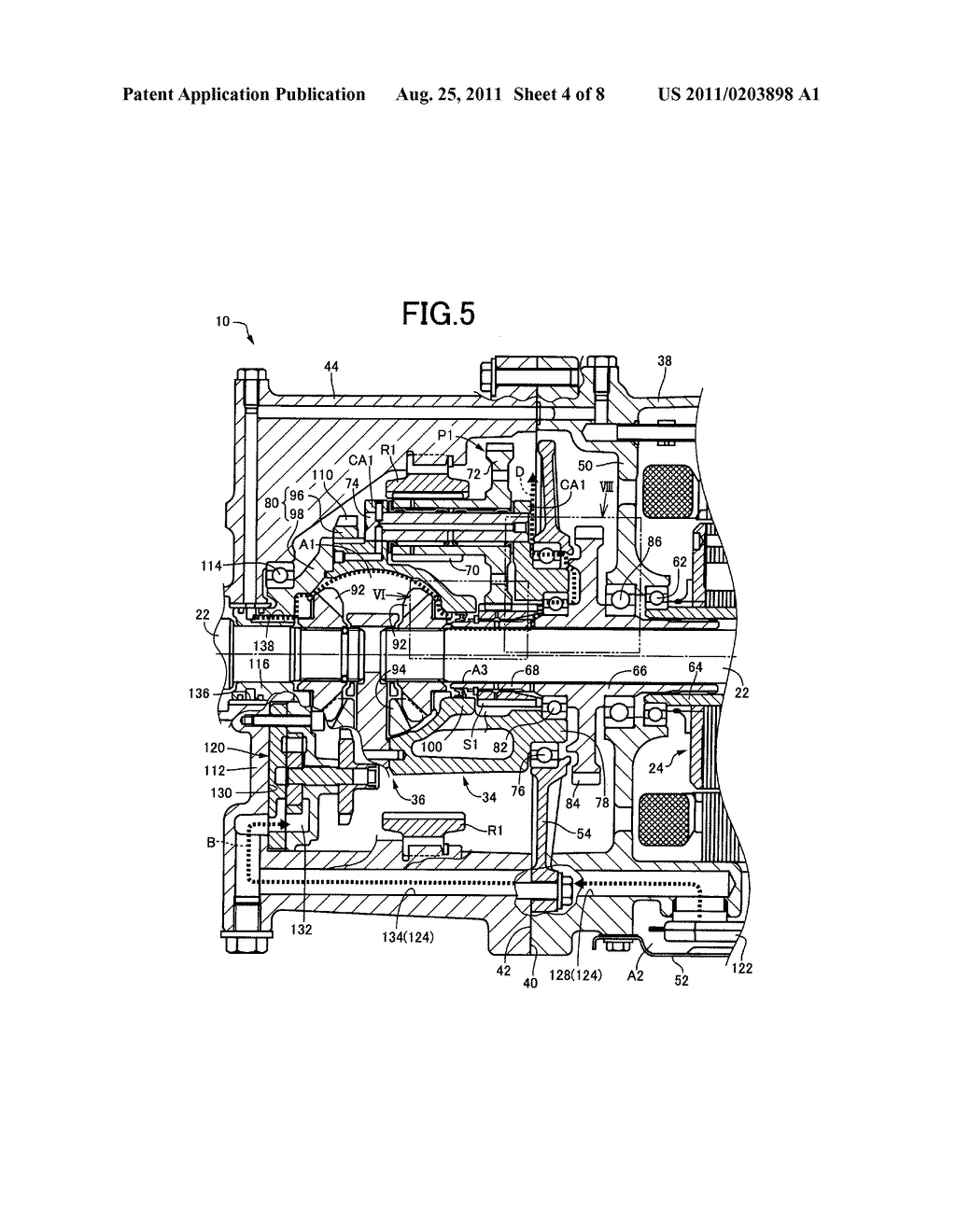 VEHICLE POWER TRANSMISSION DEVICE - diagram, schematic, and image 05