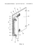 HINGE APPARATUS AND CONTAINER APPARATUS diagram and image