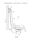 HINGE APPARATUS AND CONTAINER APPARATUS diagram and image