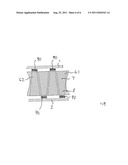 Light-Emitting Organic Component, Arrangement Having a Plurality of     Light-Emitting Oranic Components and Electrode Structure diagram and image