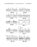 Solid State Light Sheet or Strip Having Cavities Formed in Top Substrate diagram and image