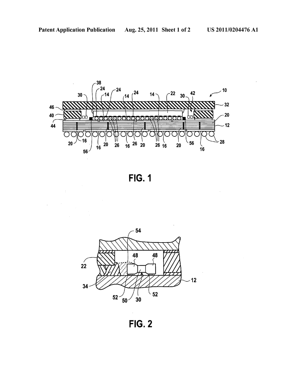 Electronic Package with Fluid Flow Barriers - diagram, schematic, and image 02