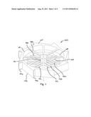 WIND TURBINE WITH INTEGRATED ROTOR AND GENERATOR ASSEMBLY diagram and image