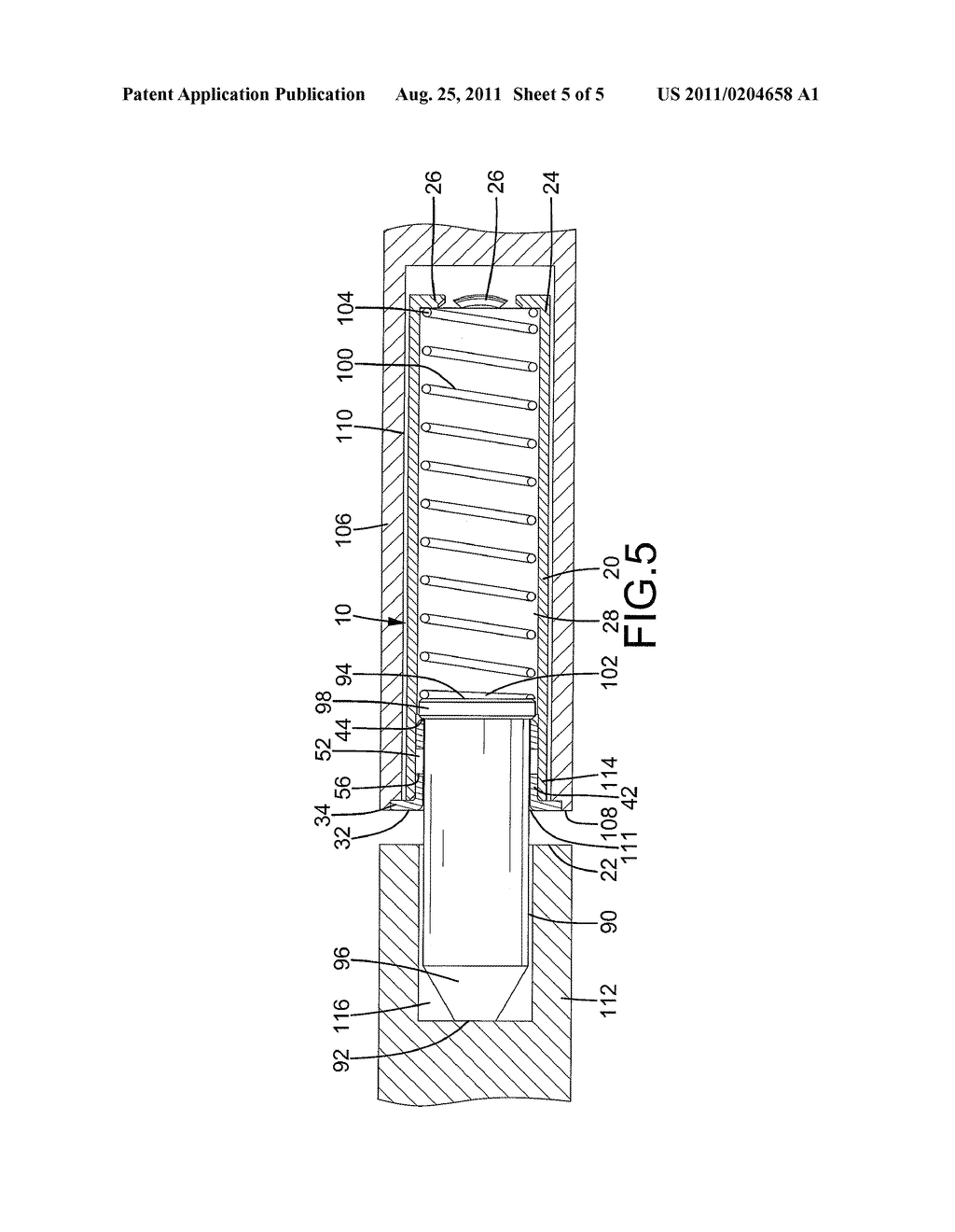 Fire Bolt Assembly for Door - diagram, schematic, and image 06