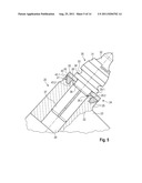 Chisel holder having a weld as a wear protection element diagram and image