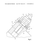 Chisel holder having a weld as a wear protection element diagram and image