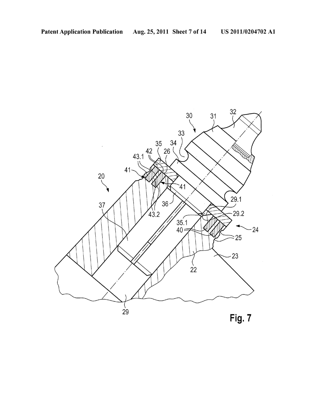 Chisel holder having a weld as a wear protection element - diagram, schematic, and image 08