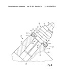 Chisel holder having a weld as a wear protection element diagram and image