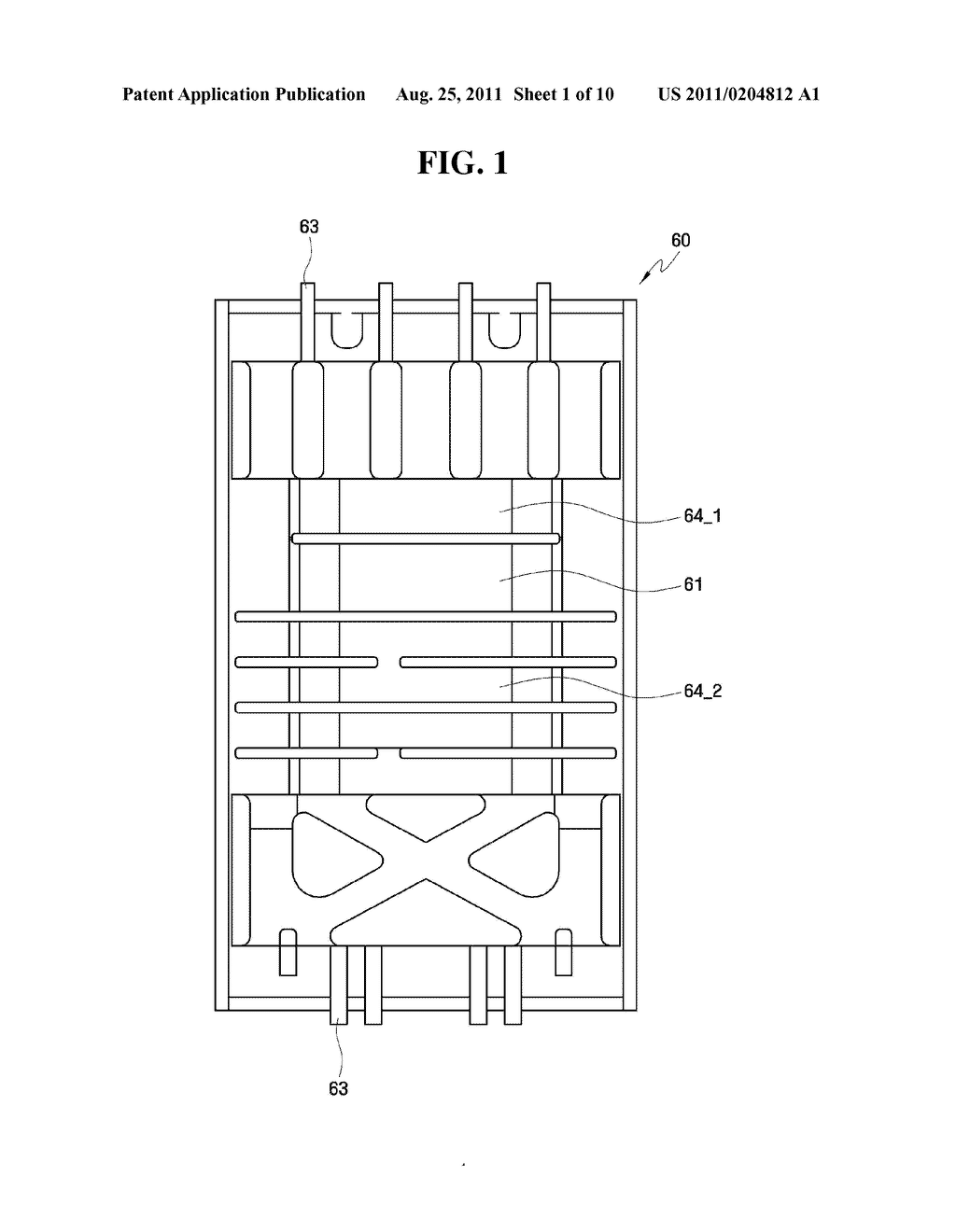 TRANSFORMER AND LIQUID CRYSTAL DISPLAY APPARATUS HAVING THE SAME - diagram, schematic, and image 02