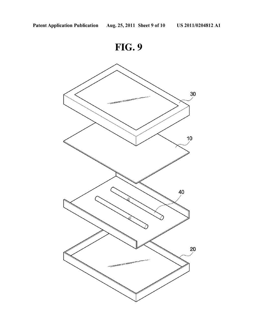 TRANSFORMER AND LIQUID CRYSTAL DISPLAY APPARATUS HAVING THE SAME - diagram, schematic, and image 10