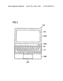 ELECTRONIC DEVICE HAVING TWO DISPLAY DEVICES, METHOD OF CONTROLLING THE     SAME, AND RECORDING MEDIUM diagram and image