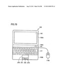 ELECTRONIC DEVICE HAVING TWO DISPLAY DEVICES, METHOD OF CONTROLLING THE     SAME, AND RECORDING MEDIUM diagram and image