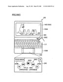 ELECTRONIC DEVICE HAVING TWO DISPLAY DEVICES, METHOD OF CONTROLLING THE     SAME, AND RECORDING MEDIUM diagram and image