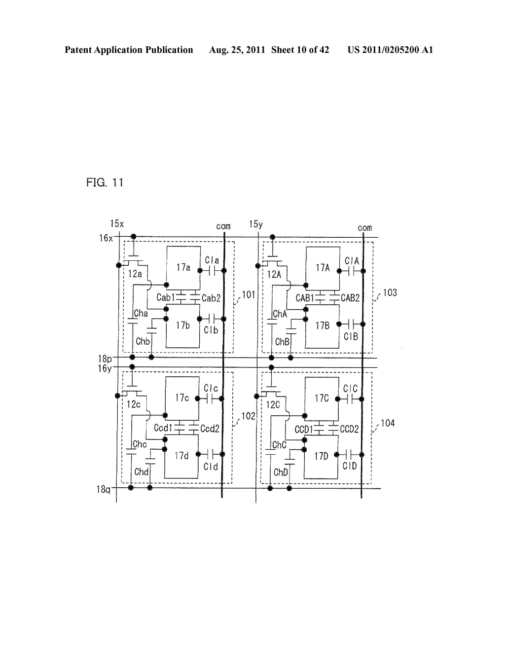 ACTIVE MATRIX SUBSTRATE, METHOD FOR PRODUCING ACTIVE MATRIX SUBSTRATE,     LIQUID CRYSTAL PANEL, METHOD FOR PRODUCING LIQUID CRYSTAL PANEL, LIQUID     CRYSTAL DISPLAY DEVICE, LIQUID CRYSTAL DISPLAY UNIT, AND TELEVISION     RECEIVER - diagram, schematic, and image 11